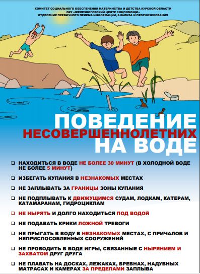 Памятки Безопасность детей